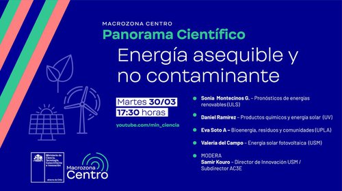 Se inicia ciclo de webinars para dar a conocer la investigación científica regional