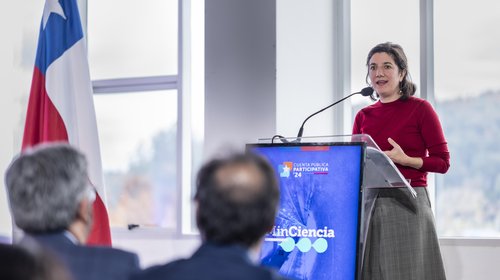 En Temuco, la Ministra Aisén Etcheverry presentó la Cuenta Pública Participativa del MinCiencia