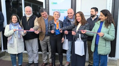 Ministerio de Ciencia e INIA inaugura planta de Innovación Alimentaria en Osorno