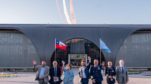 Presidente Boric inaugura el Centro Espacial Nacional