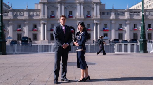 Ministra Ximena Lincolao y subsecretario Rafael Araos asumieron en el Ministerio de Ciencia