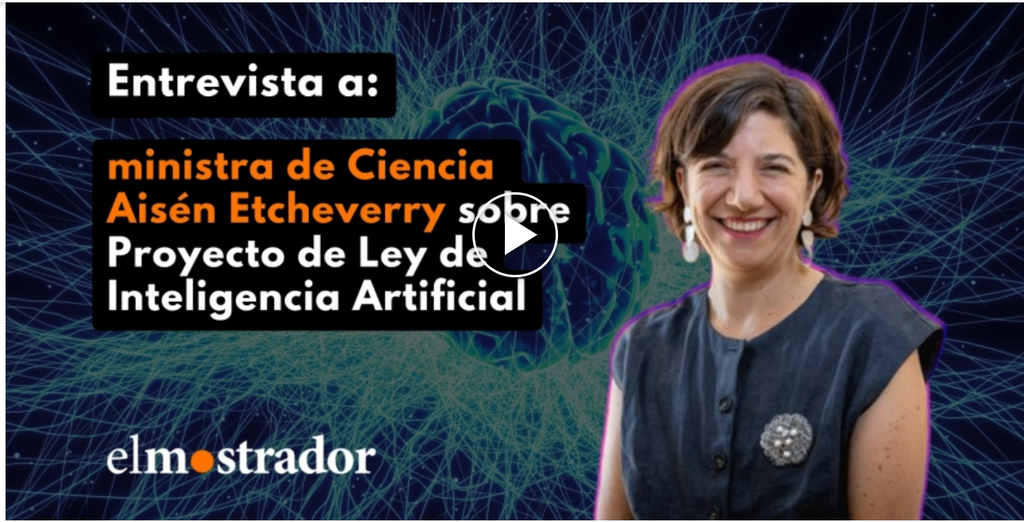 Ministra de Ciencia: “Es indispensable una regulación mundial de la Inteligencia Artificial”
