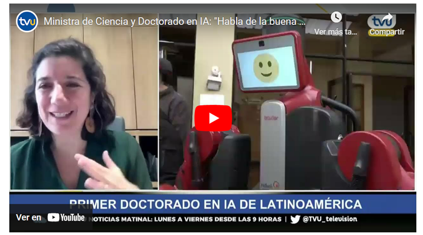 Ministra de Ciencia sobre Doctorado en IA: "Habla de la buena calidad de las universidades de la región"