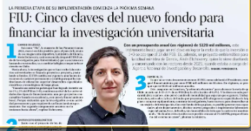 EL MERCURIO INNOVACIÓN: FIU: Cinco claves del nuevo fondo para financiar la investigación universitaria